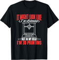In My Head Im 3D Print Machine Filament Funny 3D Printing