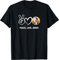Peace Love Jimmy Carter 39 President Usa Retro Vintage