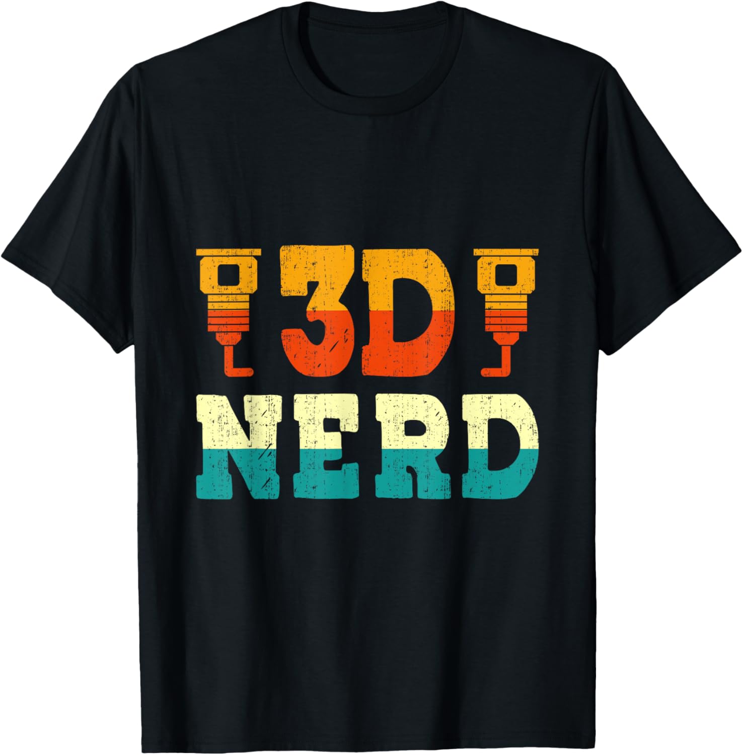 3D Nerd 3D Printer Modelling Nozzle 3D Printing Lover