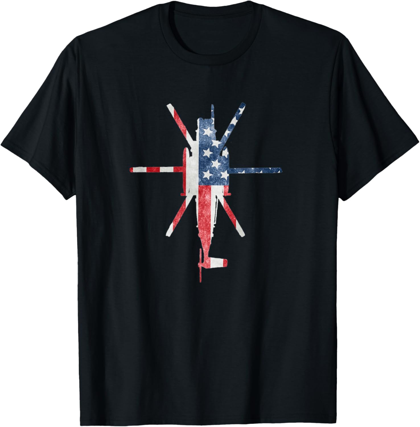 Ch 53 Sea Stallion Chopper American Flag Military