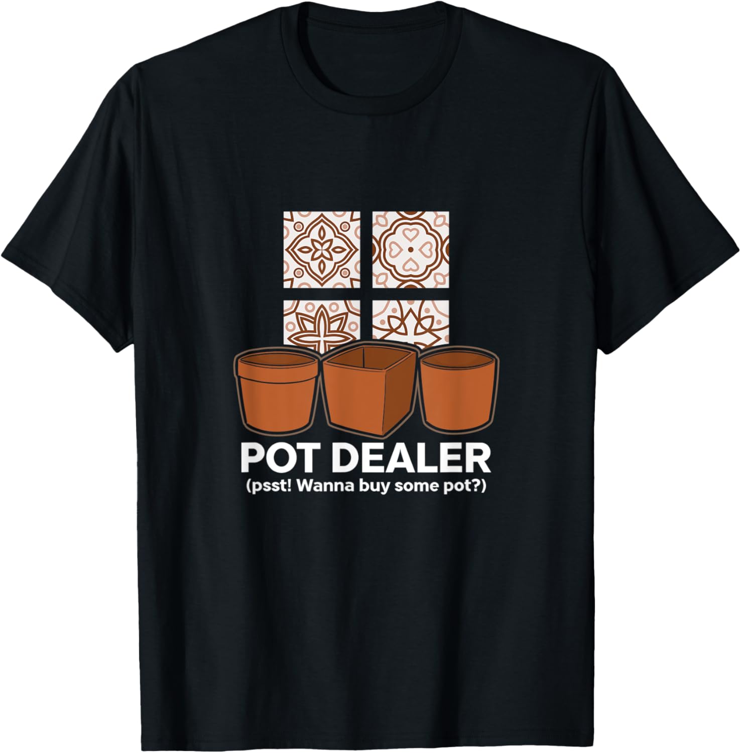 Funny Pottery TIle Pot Maker Clay Artist