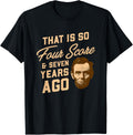 That Is So Four Score Seven Years Ago Usa Abe Quote