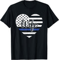 Usa Heart Police Officer Wife Blue Line Police Wife Support