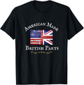 American Made British Parts Women Men Usa British Flag