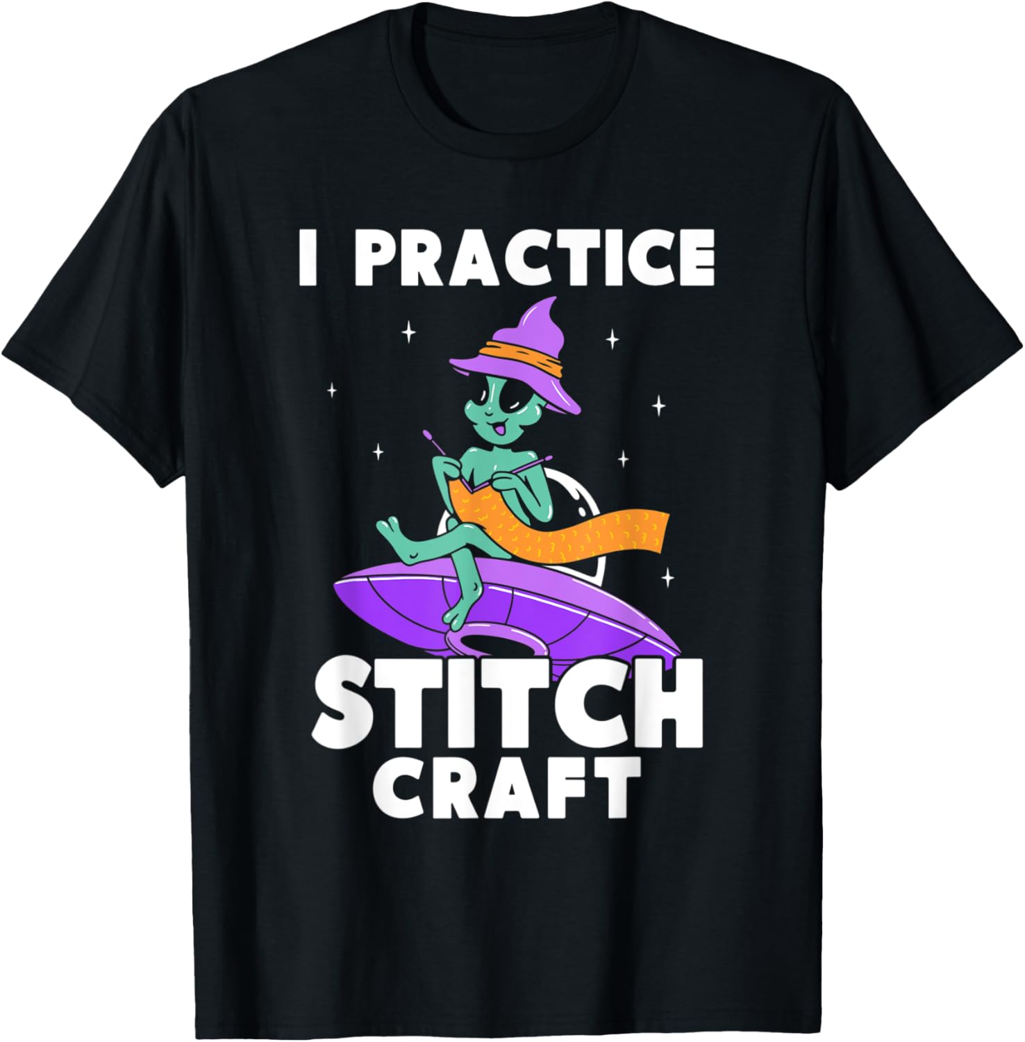 I Practice Stitch Craft Knitting Hobby Knitter Knit Yarn