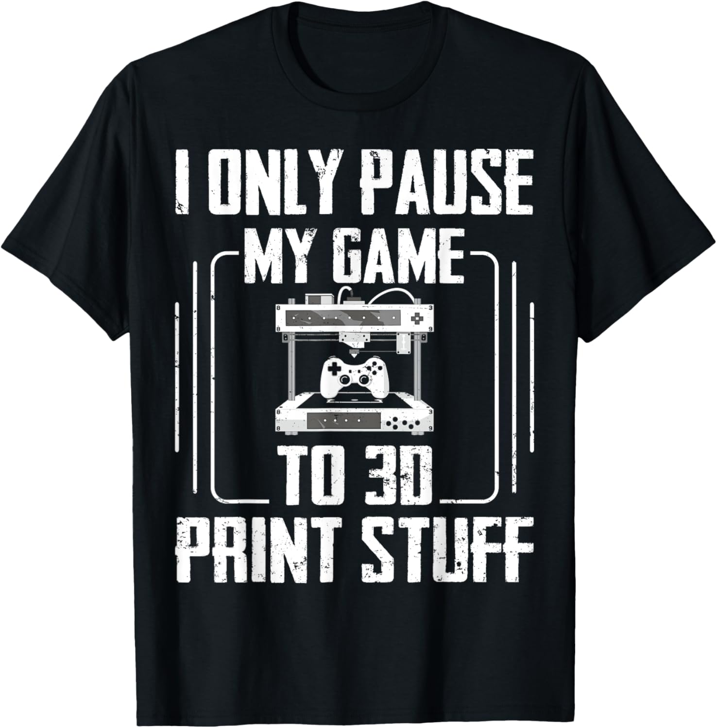 Funny 3D Printing Shirt A 3D Printer Enthusiast
