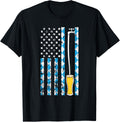 American Flag Oktoberfest Bavarian Pattern German Festival