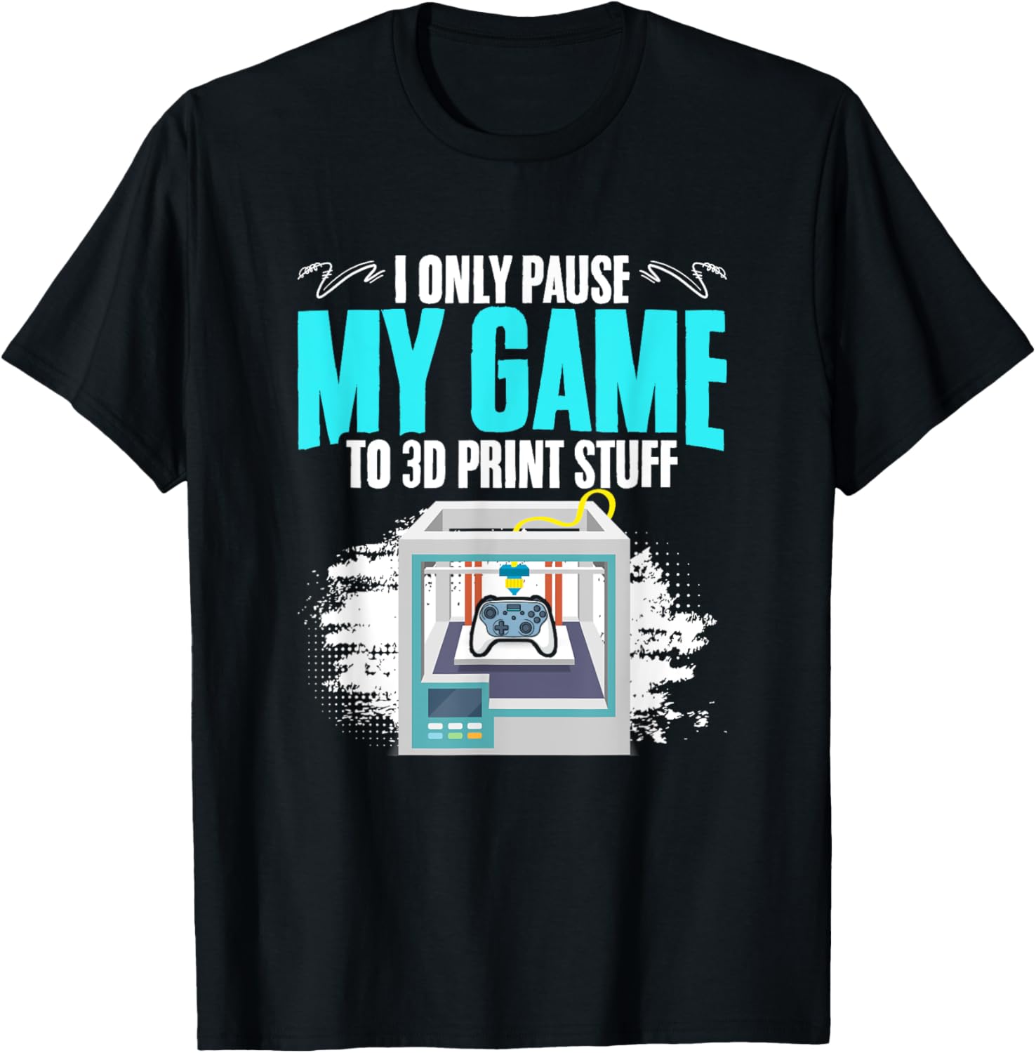 Pause My Game To 3D Print Machine Filament Funny 3D Printing