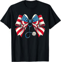 Usa Flag Stethoscope Coquette Bow Rn Nurse 4Th Of July