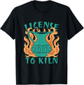 Licensed to Kiln Funny Pottery Maker over Fire