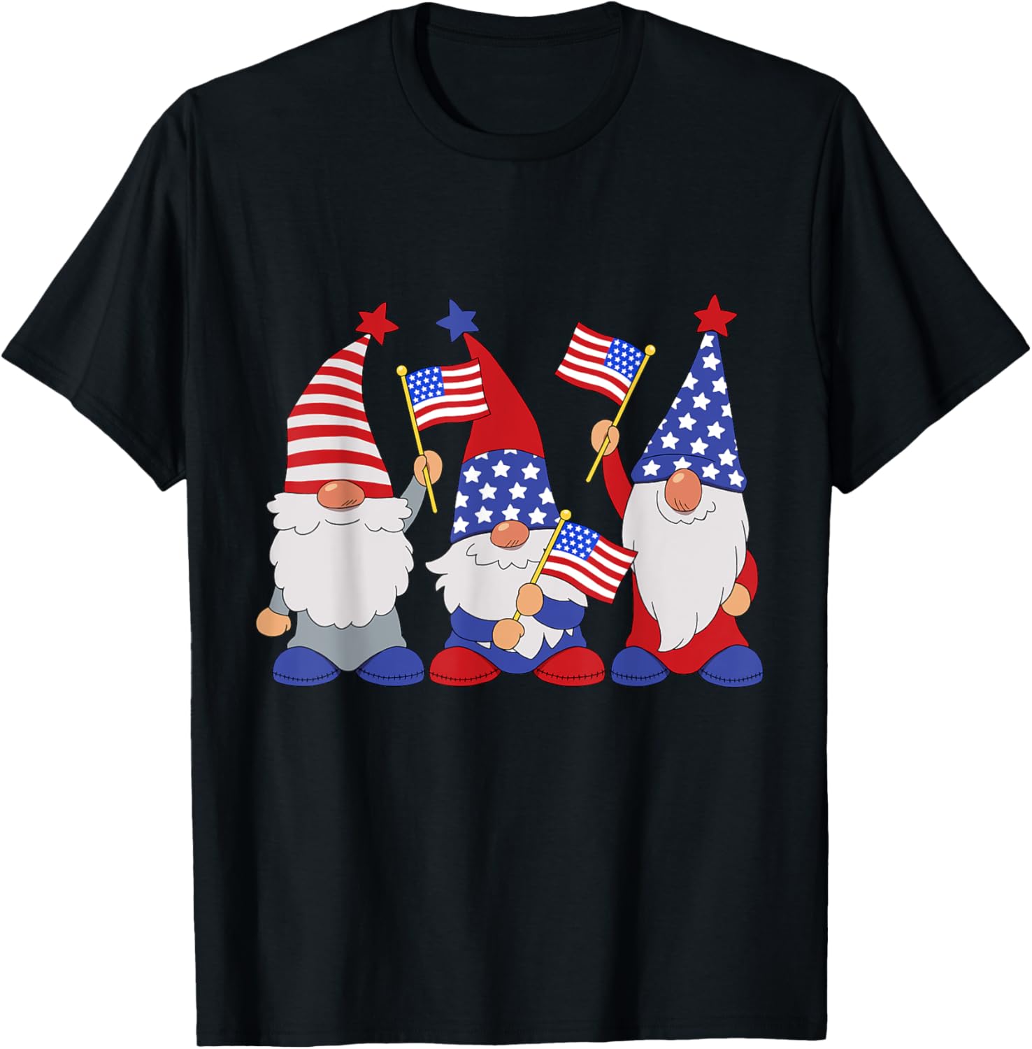 4Th Of July 2024 Patriotic Gnomes Funny American Usa