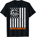 Union Carpenter Patriotic American Flag