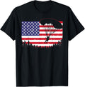 Cool Skydiving Art Men Women Skydiver American Flag Skydive