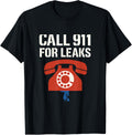 Call 911 For Leaks Plumber Emergency Stencil Print