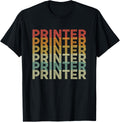 Vintage Printer Funny Job Title Profession