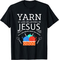 Sewing Jesus Shirt Quilting Yarn Needle Christian T-Shirt