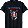 Native American Indian Veteran Usa Flag Patriotic Indigenous