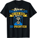 3D Printing Old Man Digital Artist 3D Printer Machine