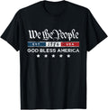Vintage 4Th Of July We The People Usa God Bless America