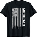 Michigan Usa Flag Patriotic American 4Th Of July Michigan