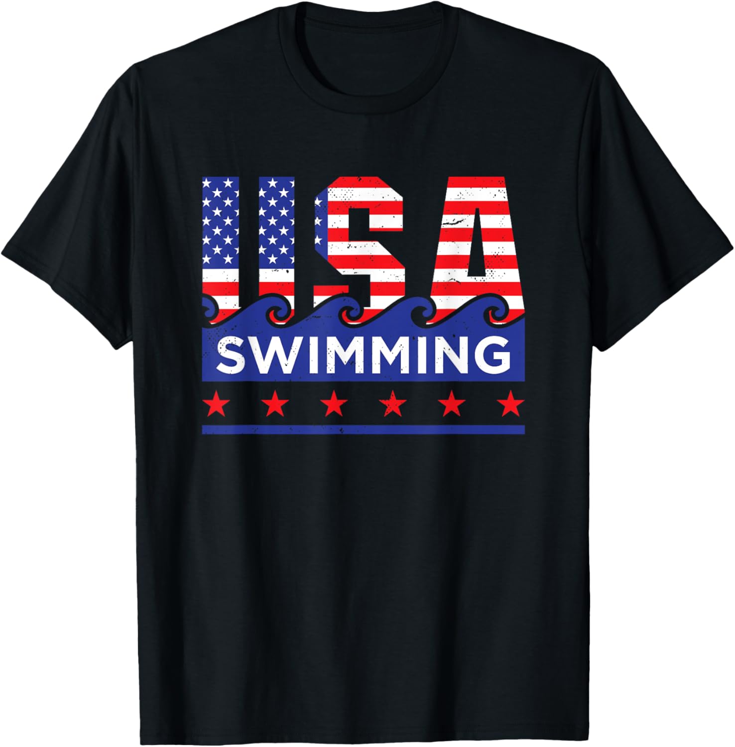Usa Swimming Artwork For A Swimmer