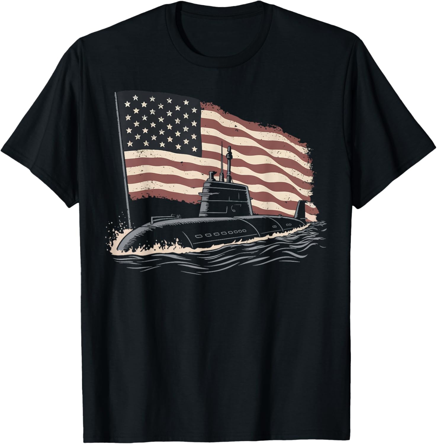 Submarine Usa Flag Veteran 4Th Of July
