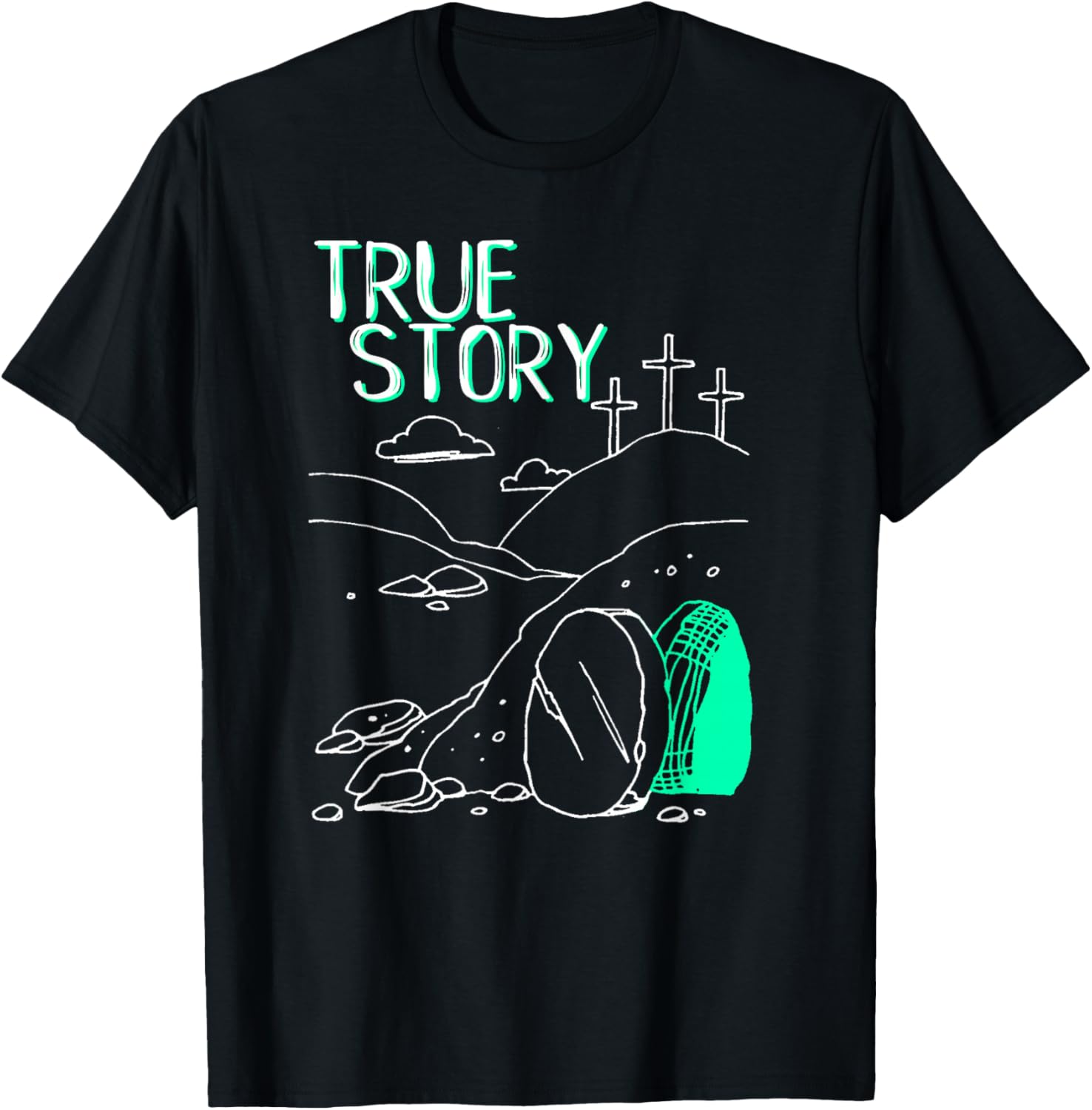 True Story Easter Empty Tomb Jesus Is Risen Church Shirt