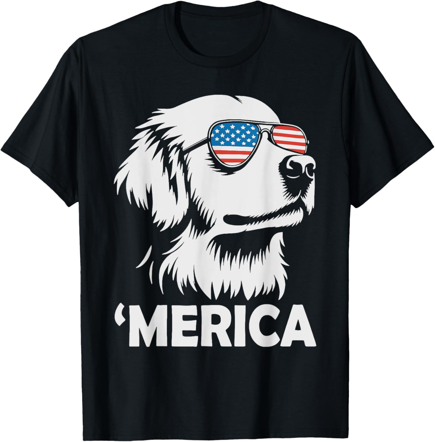 American Flag Golden Retriever 4Th Of July Golden Dog Mom