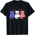 Cats American Flag 4Th Of July