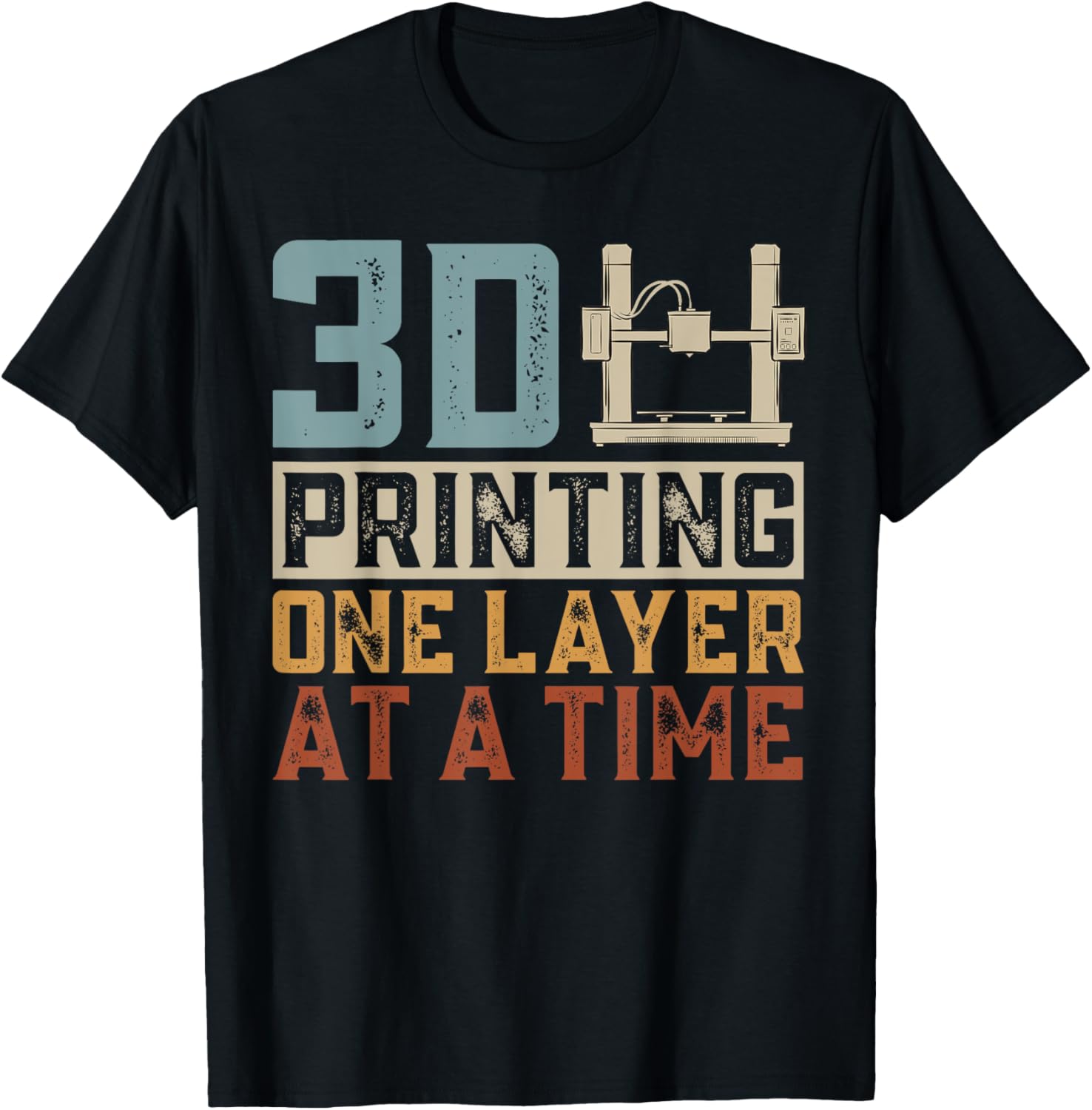 3D Printer 3D Printing One Layer At A Time