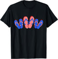 4Th Of July Independence Flip Flops Usa Flag