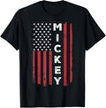 Mickey Usa Flag American Flag Patriotic