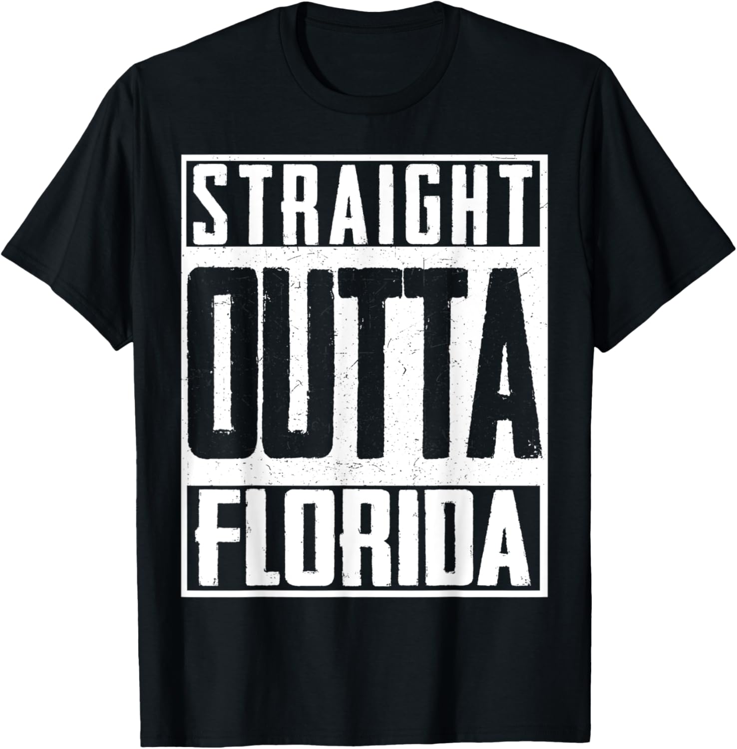 Straight Outta Florida Us Usa Fan Pride Miami America