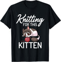 Knitting for this Kitten Crocheting Yarn Knitter