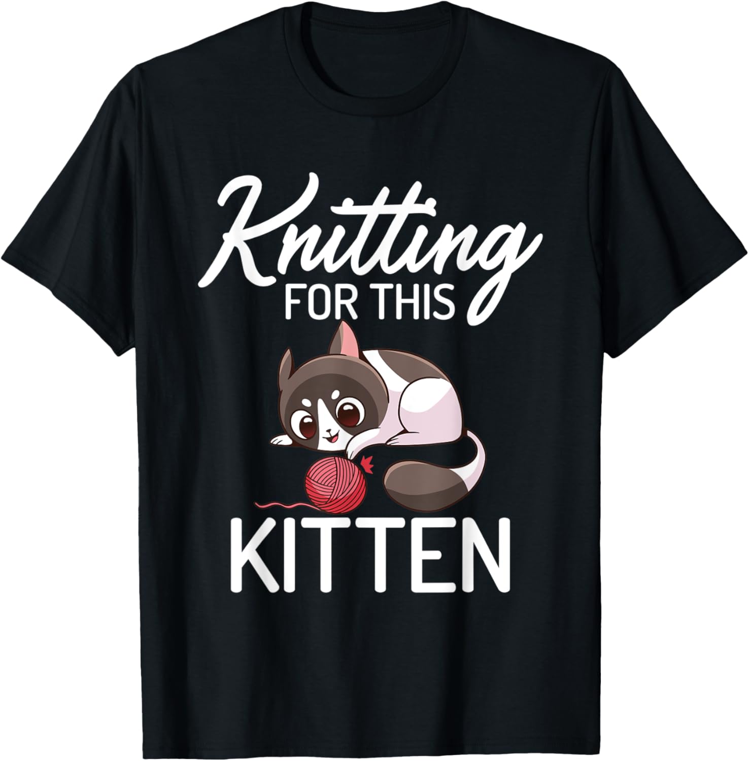 Knitting for this Kitten Crocheting Yarn Knitter
