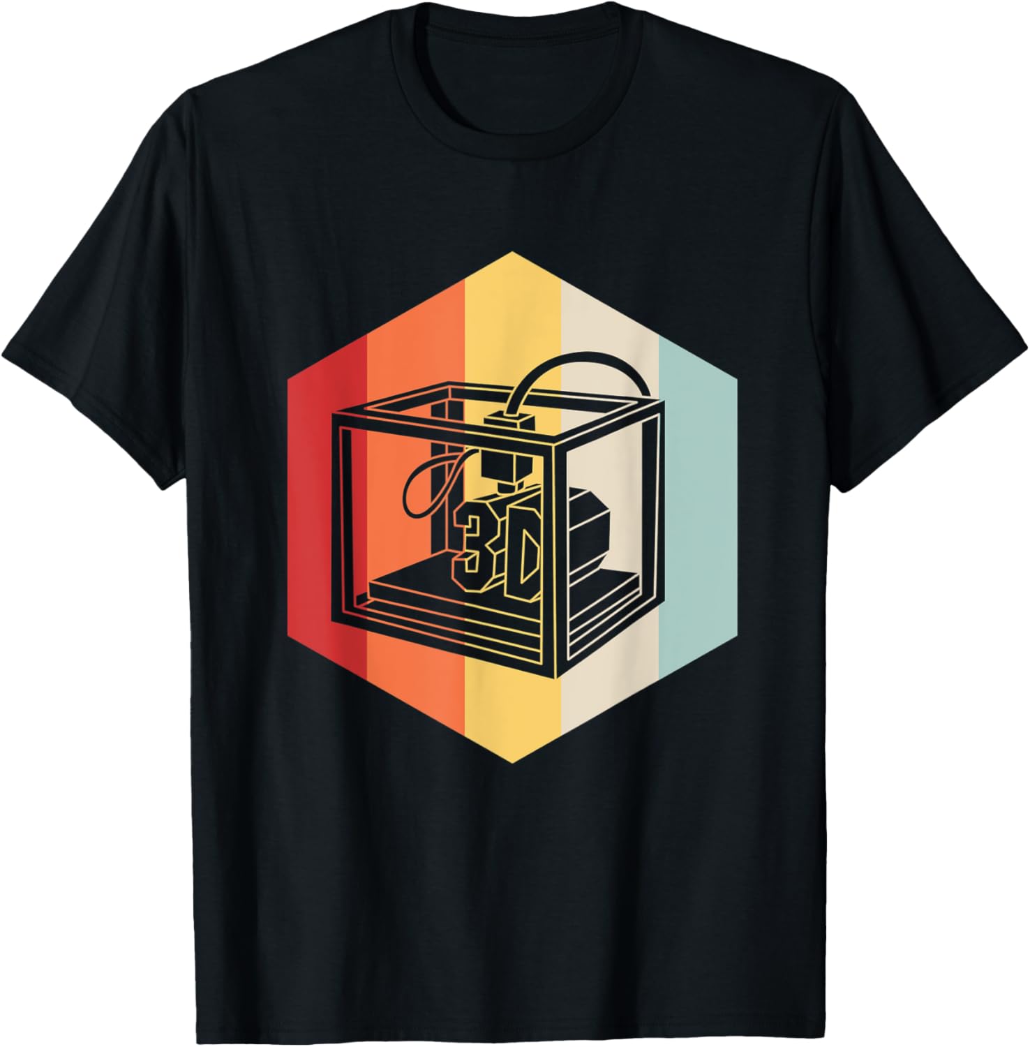 Retro Colorful 3D Printer