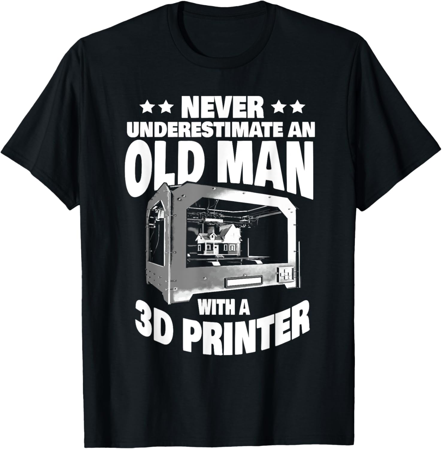 Never Underestimate An Old Man With A 3D Printer Dad