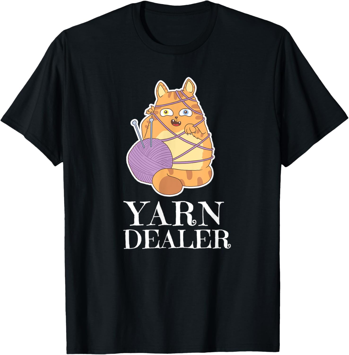 Yarn Dealer Cat Lover Kitten Yarn Knitting Crocheting