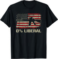 0 Liberal Zero Percent Ar15 Usa Flag Funny Pro Gun