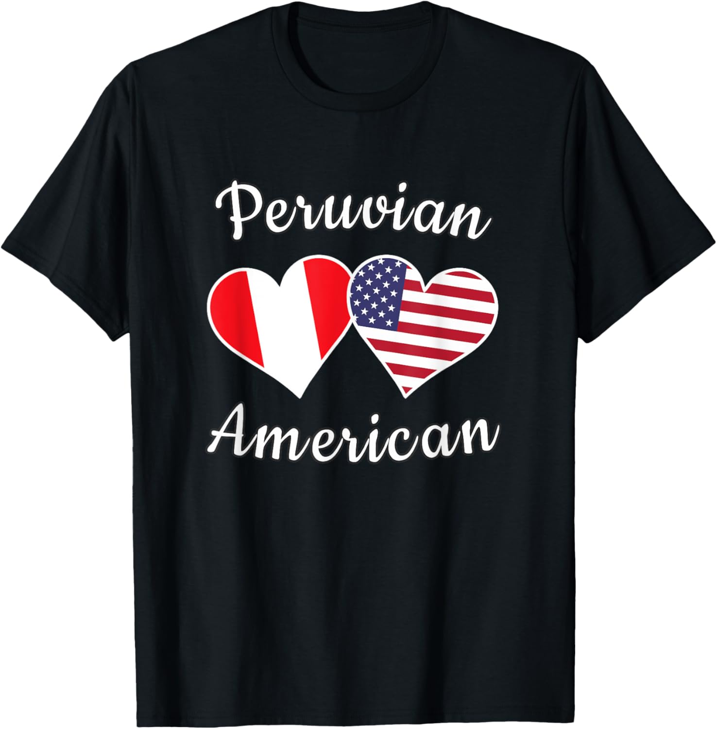 Peru Usa T Shirt Peruvian American Tee Men Women Kids