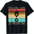 Cool 3D Print Design Girls Mom 3D Printer Lover Printing