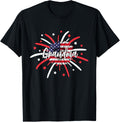 4Th Of July Grandma Sunflower American Flag Fireworks