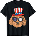 Goldendoodle Sunglasses American Usa 4Th Of July Fourth Dog