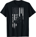 Black German Shepherd American Flag Usa Flag
