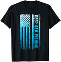 Deep Sea Fishing Usa Flag Deep Sea Fishing Rod Man Saltwater