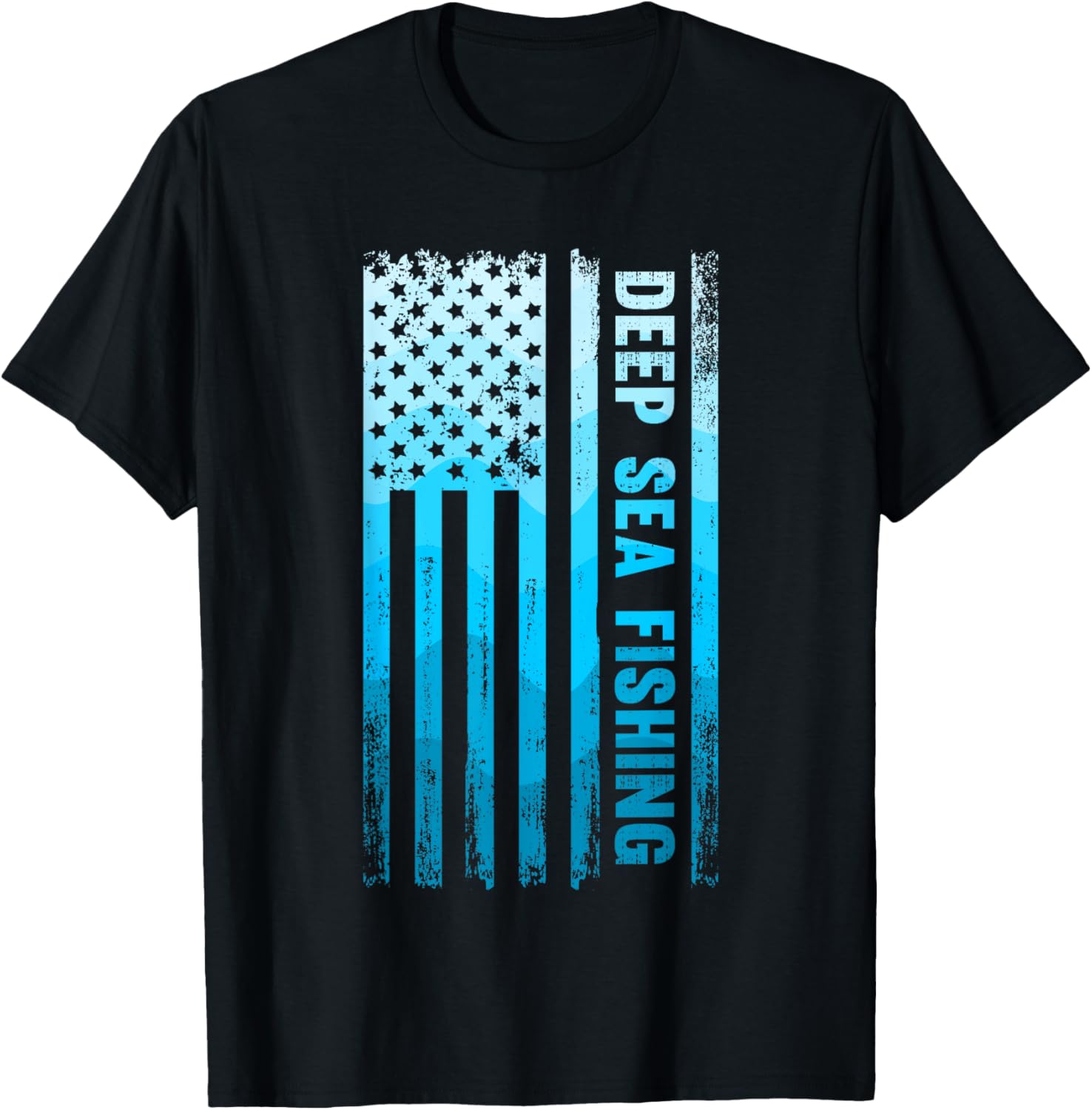 Deep Sea Fishing Usa Flag Deep Sea Fishing Rod Man Saltwater