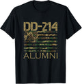 Dd 214 Alumni Camouflage American Flag Veteran Armed Forces