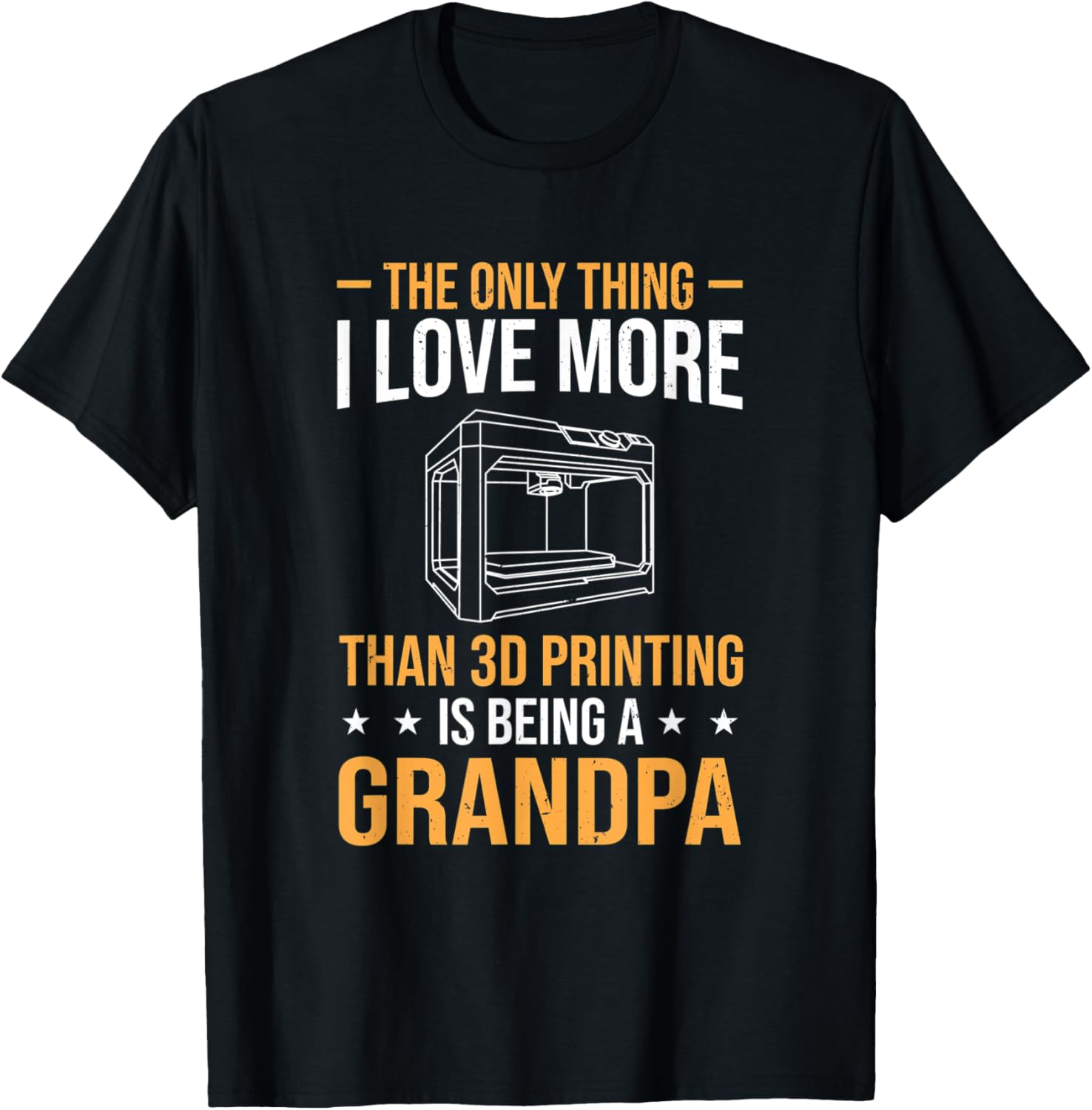 Mens 3D Printing Grandpa