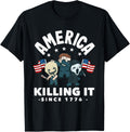 Funny America Killing It Since 1776 Horror 4Th Of July Usa