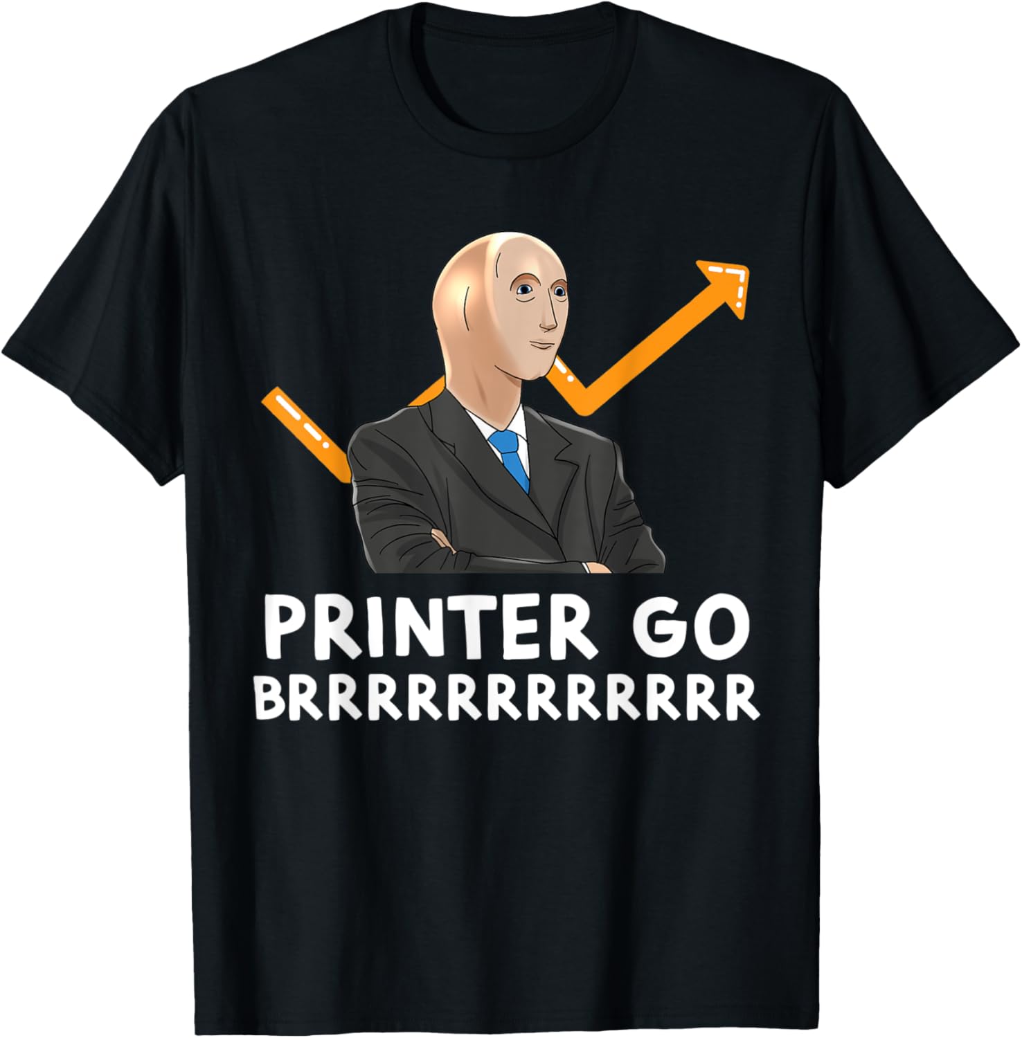 Stonks Guy Meme Funny Forex Stonks Guy Printer Goes Brrrrrrr